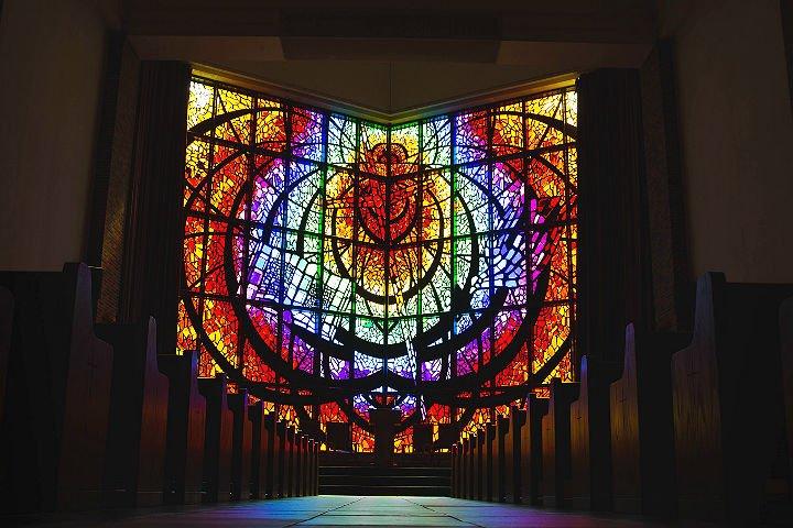 chapel stained glass window